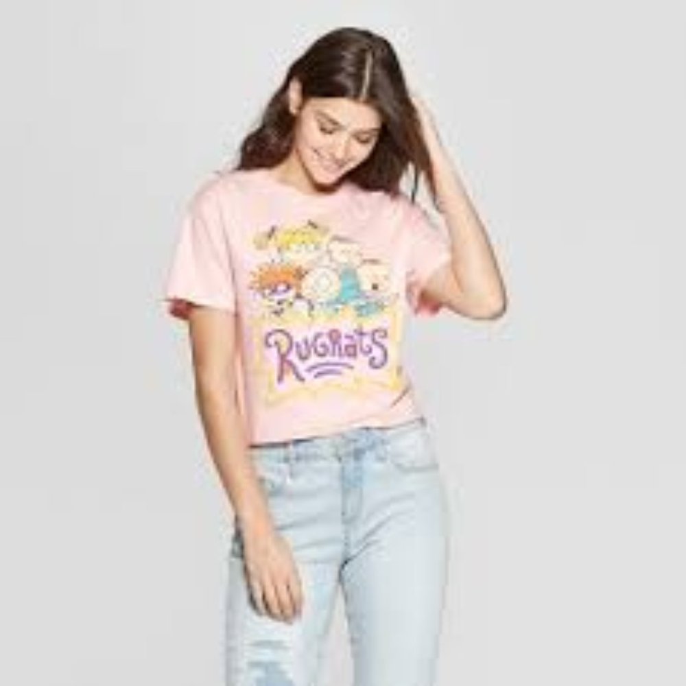 Target Nickelodeon Rugrats Crop Top T-Shirt